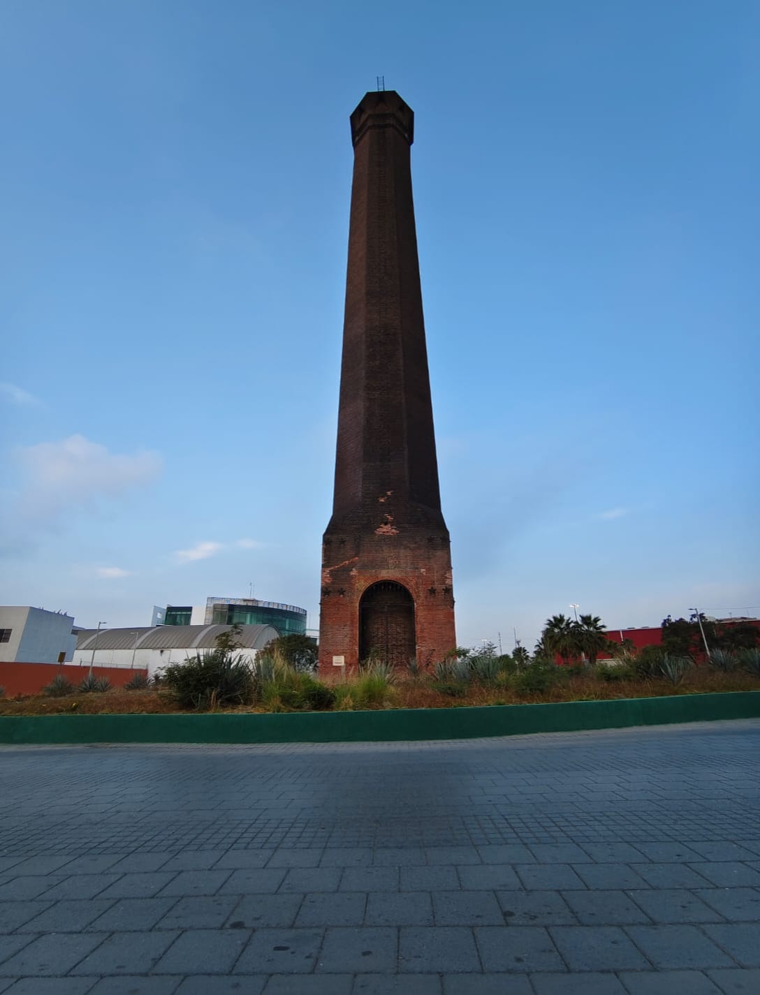 La chimenea del  sector Centrika